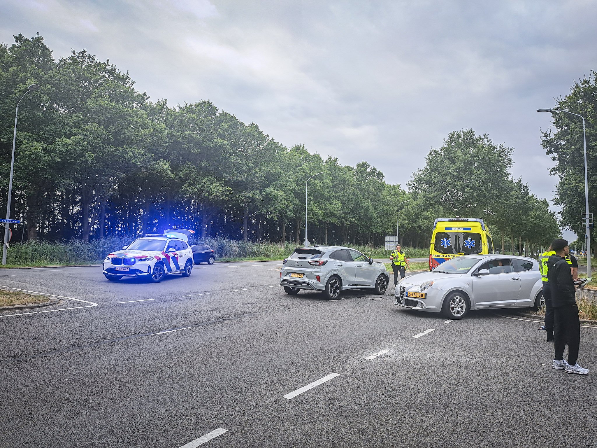 Aanrijding letsel, Lelystad