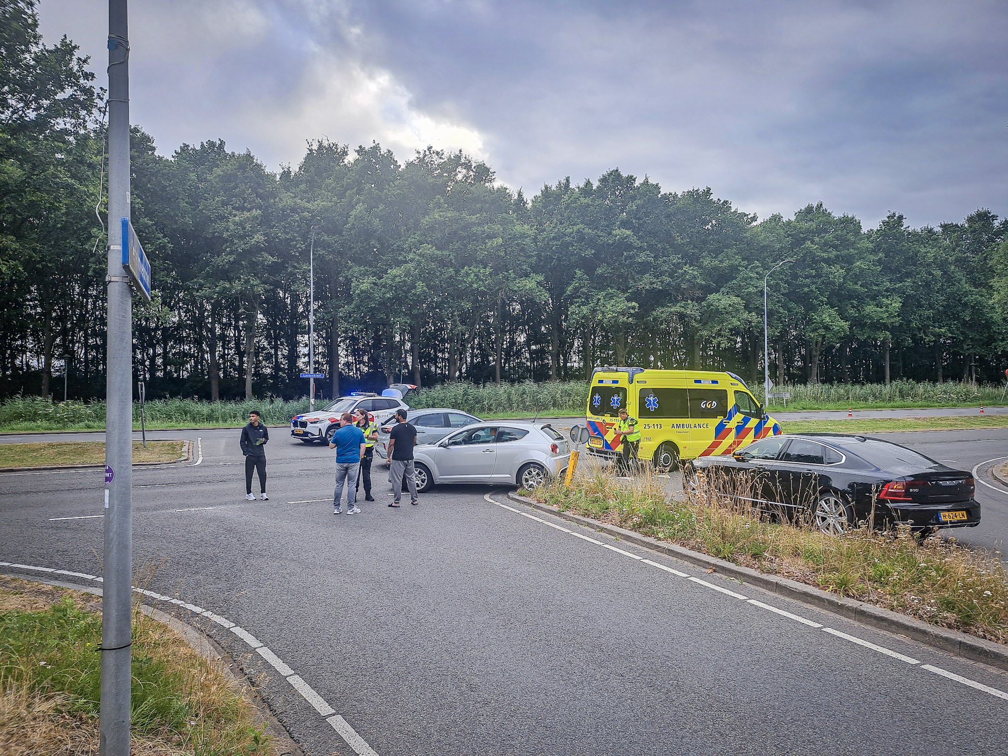 Aanrijding letsel, Lelystad