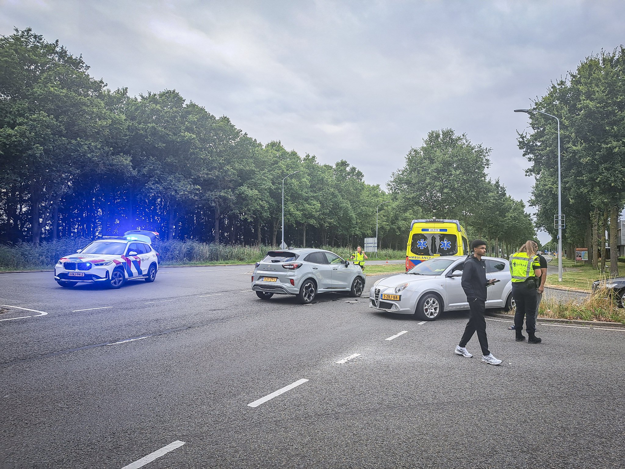 Aanrijding letsel, Lelystad