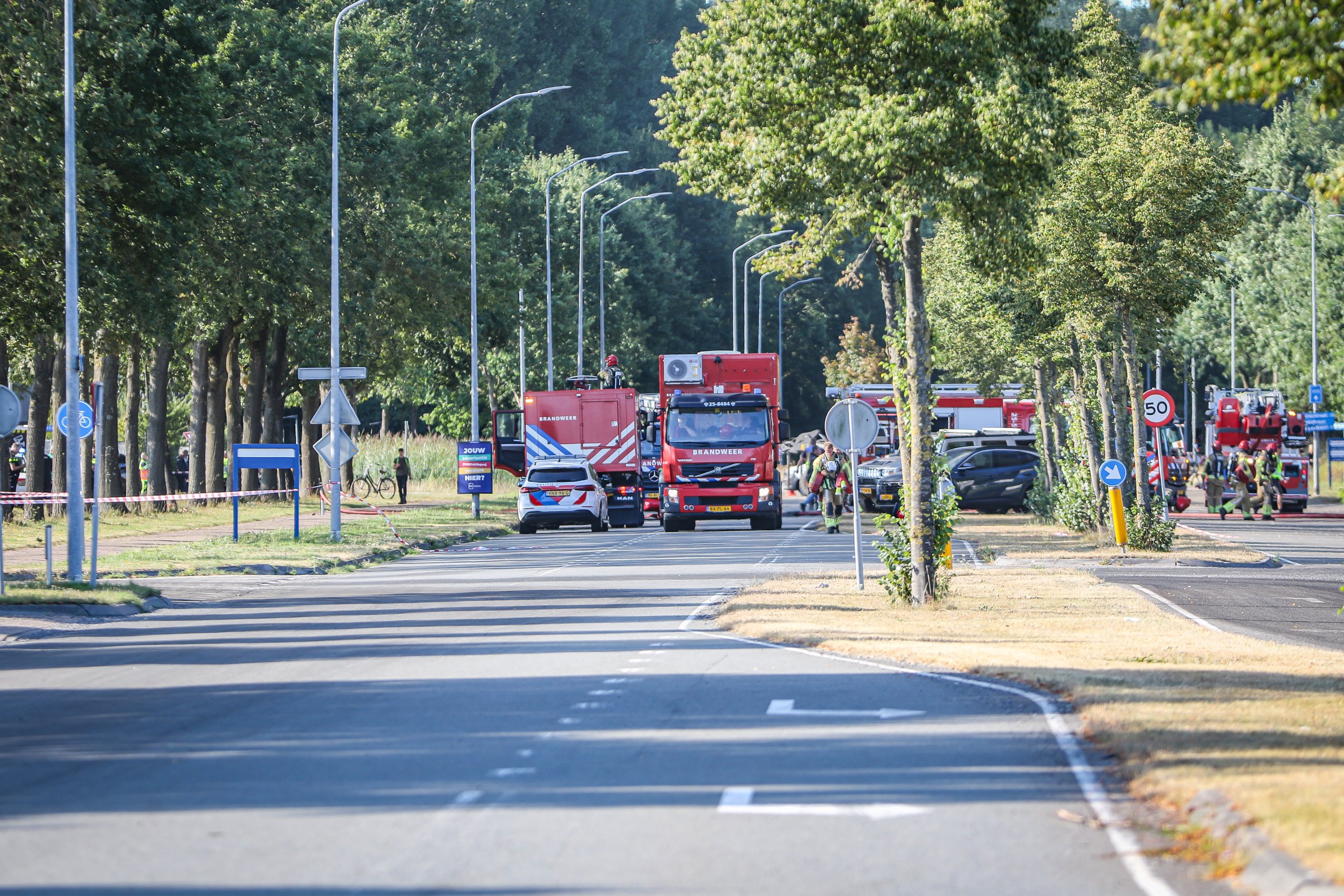 Brand gebouw
