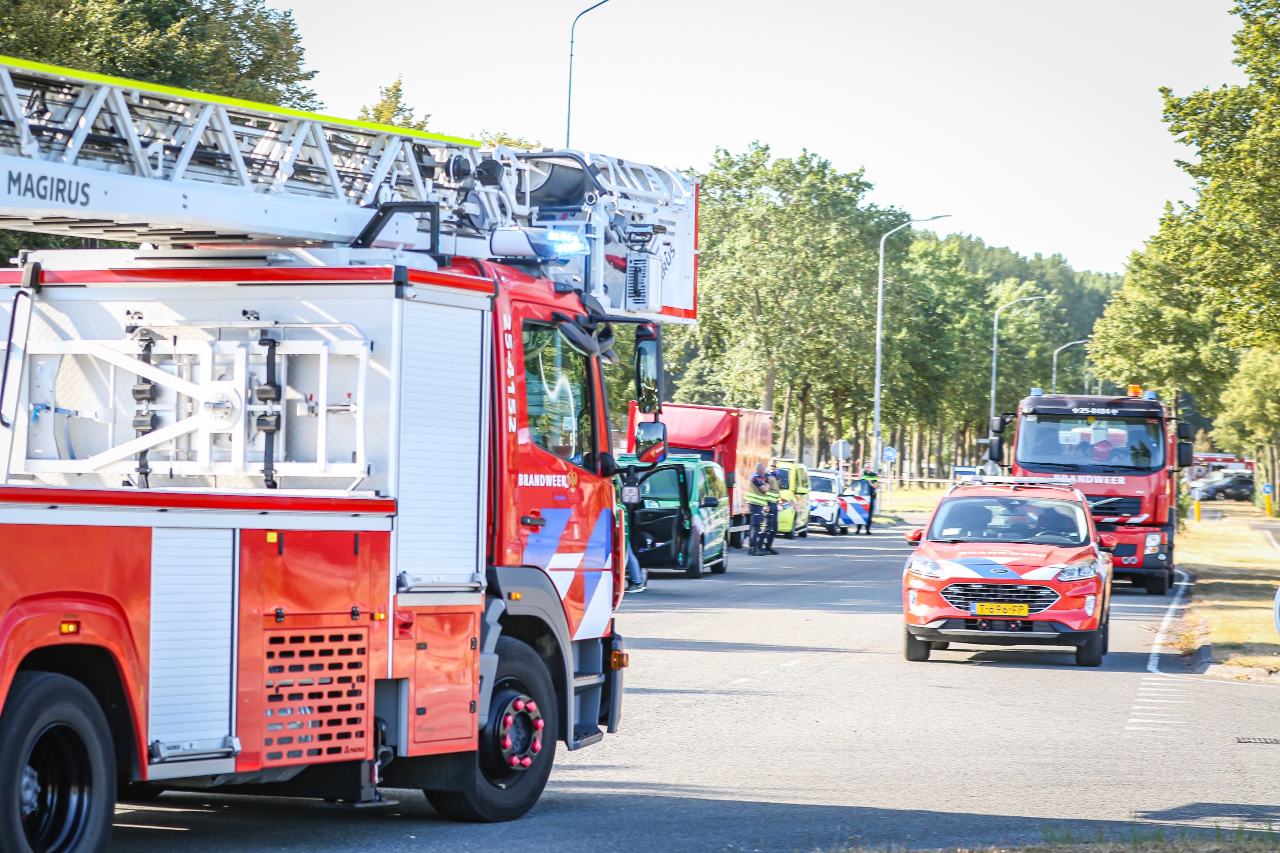 Brand gebouw