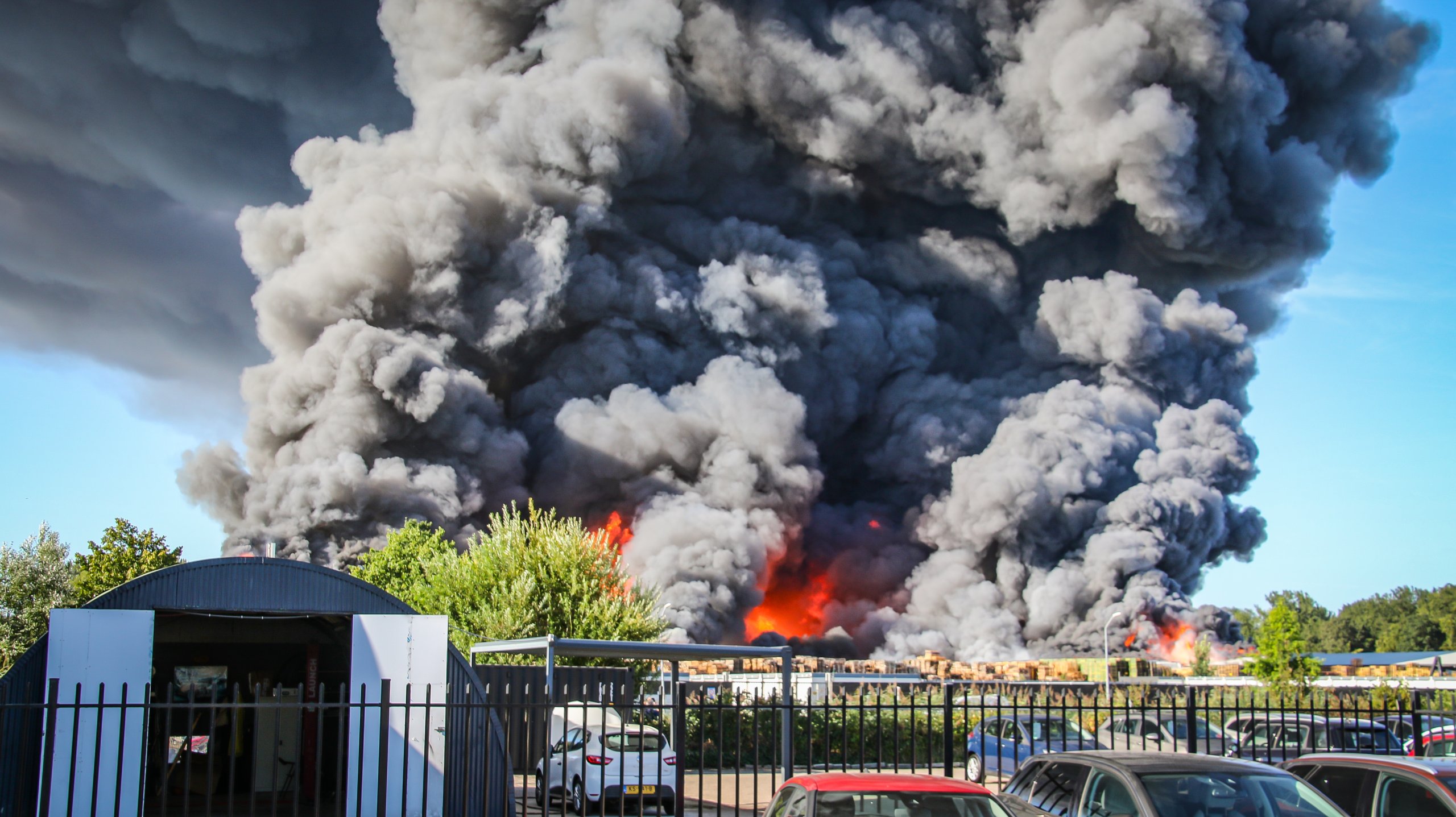Brand gebouw